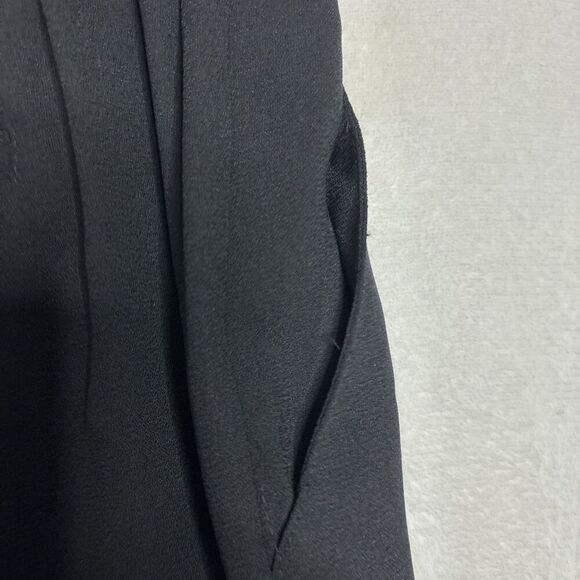 Nordstrom Rack Women's Wide Leg Pleated Front Elastic Waist Pants NWT Black XL - Picture 10 of 15